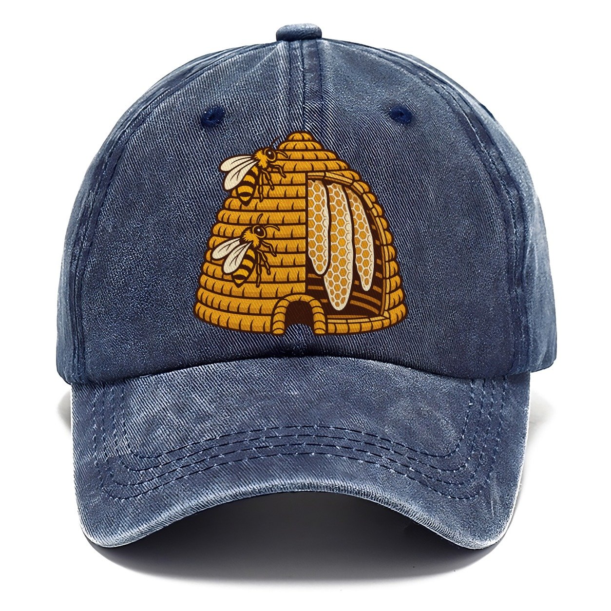 Skep Cutaway Mark Beekeeping Classic Cap – Twilight Navy