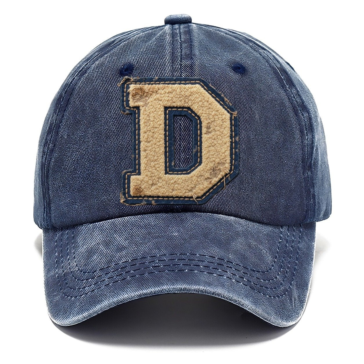 Varsity Chenille D Monogram Classic Cap – Twilight Navy