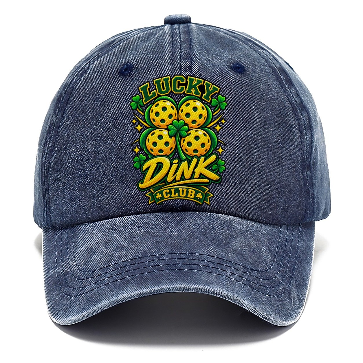 Lucky Dink Club Pickleball Life Classic Cap – Twilight Navy