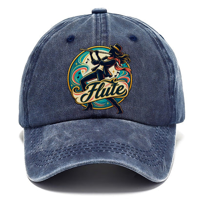 Flute Crest Music Instruments Classic Cap – Twilight Navy