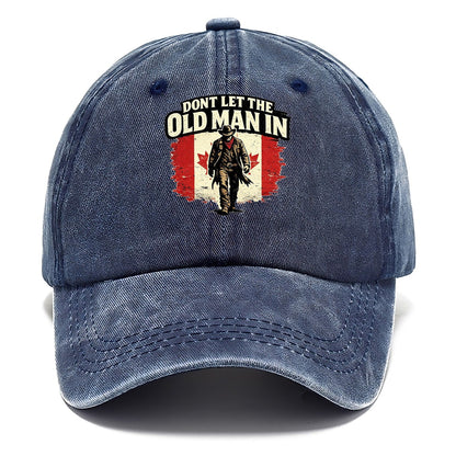 Dont Let The Old Man In Canada Classic Cap – Twilight Navy
