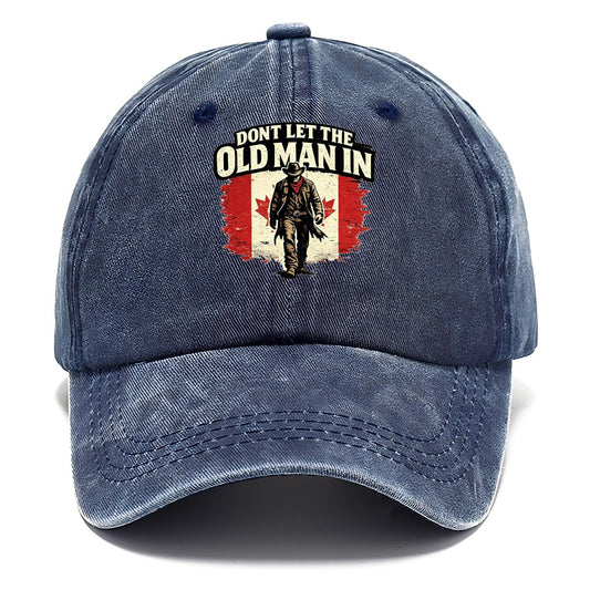 Dont Let The Old Man In Canada Classic Cap – Twilight Navy