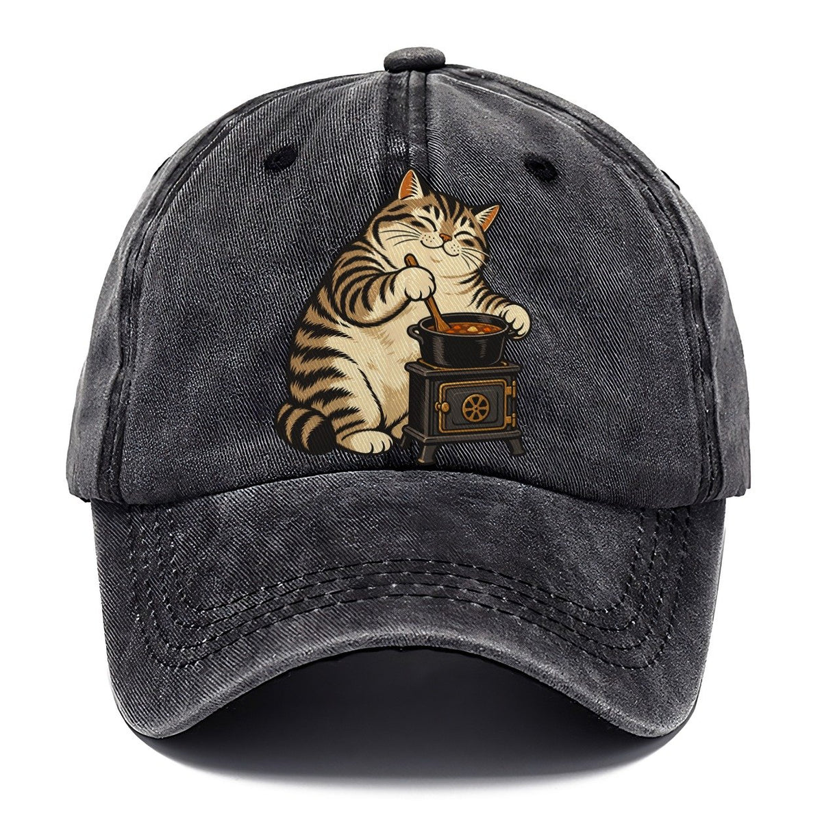 Cat Camp Cook Sundown Familiars Classic Cap – Graphite