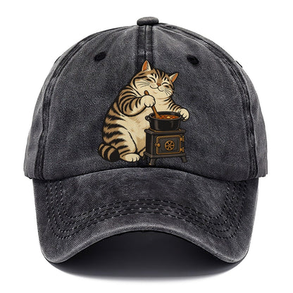 Cat Camp Cook Sundown Familiars Classic Cap – Graphite