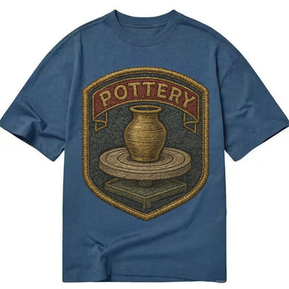 Pottery Wheel Classic T-shirt – Twilight Navy