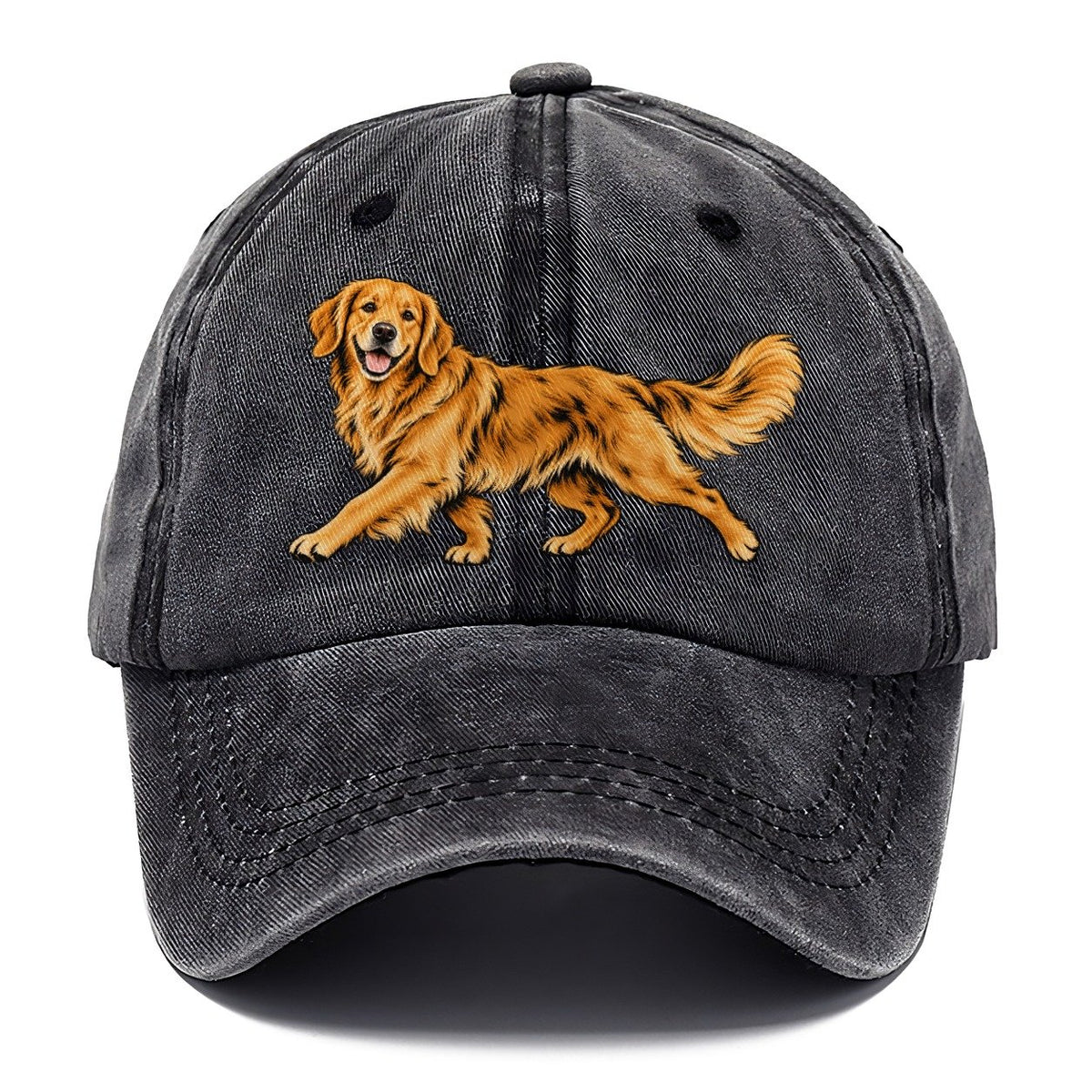 Golden Retriever Classic Cap – Graphite