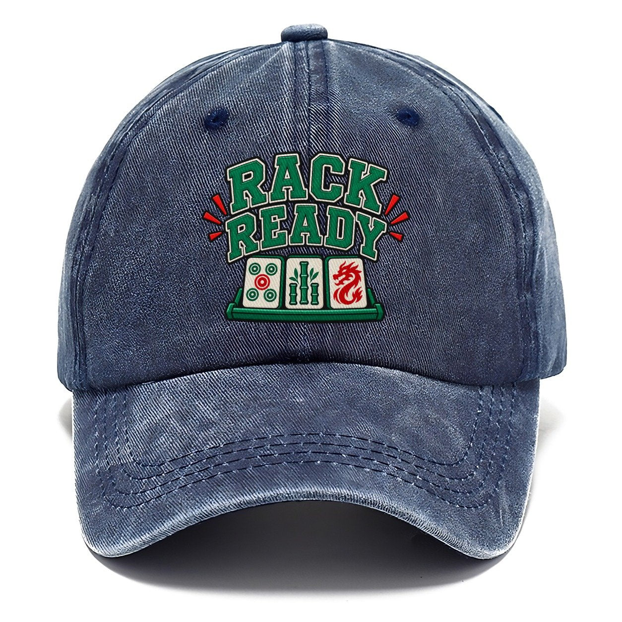 Rack Ready Mahjong Game Night Classic Cap – Twilight Navy