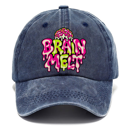 Brain Melt Crazy Styles Classic Cap – Twilight Navy