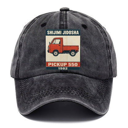 Shijimi Pickup Showa Speed Plates Classic Cap – Graphite