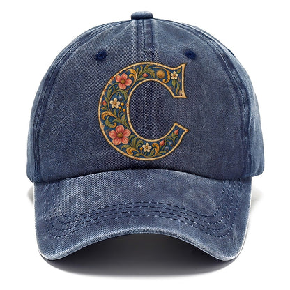 Wildflower C Monogram Classic Cap – Twilight Navy