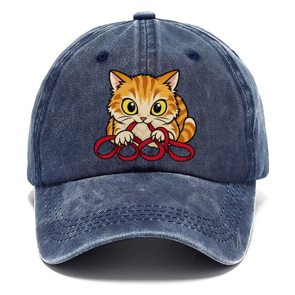 The Floss Bandit Needlework Classic Cap – Twilight Navy