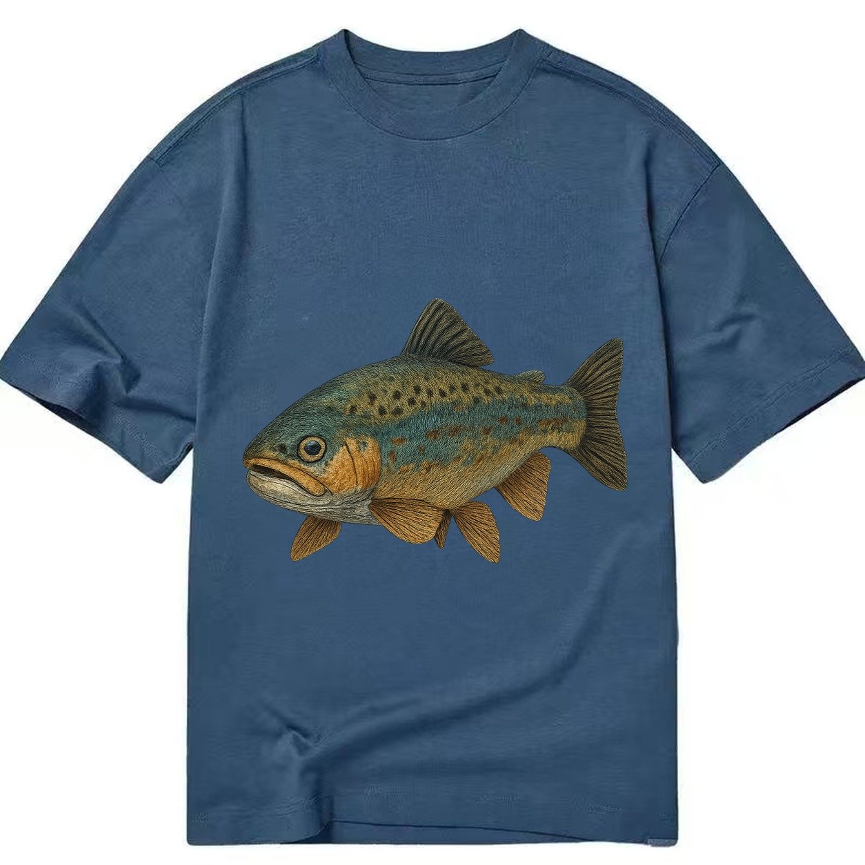 Trout Tales Headwear Classic T-shirt – Twilight Navy