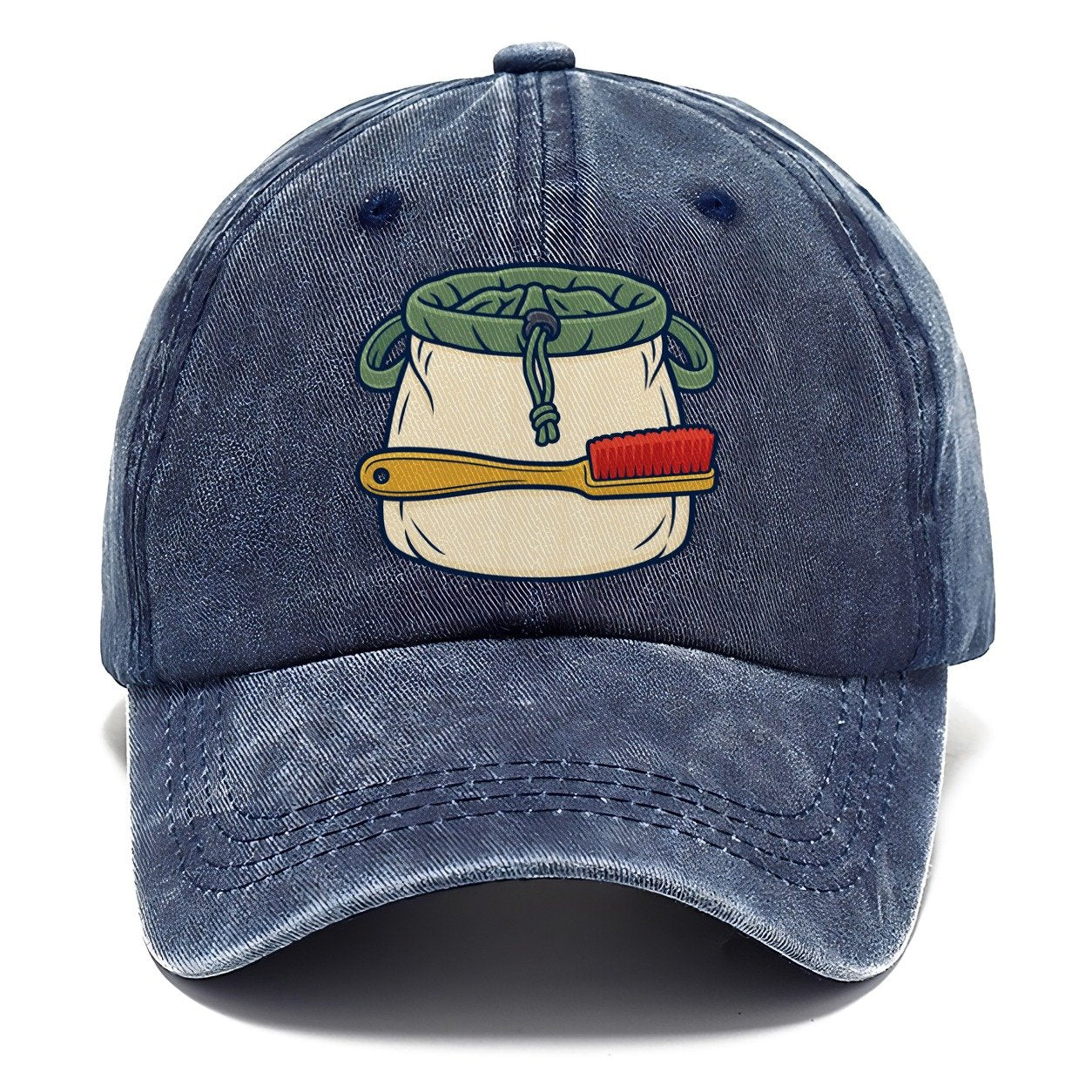 Chalk Bag And Brush Rock Climbing Classic Cap – Twilight Navy