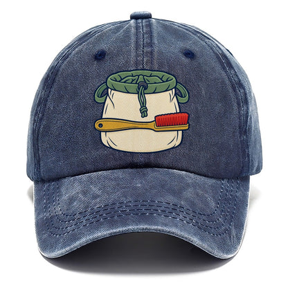 Chalk Bag And Brush Rock Climbing Classic Cap – Twilight Navy