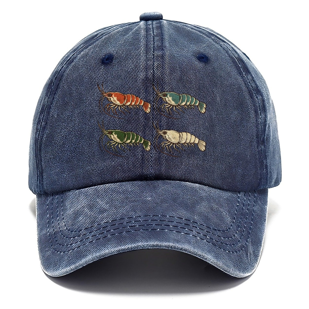 Shrimp Colour Study Aquarium Keeping Classic Cap – Twilight Navy