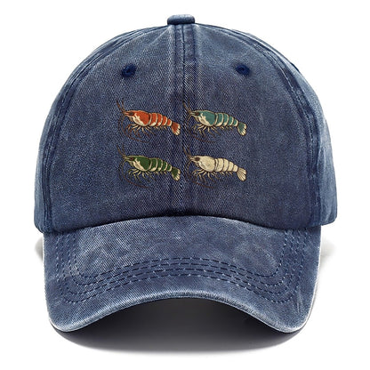 Shrimp Colour Study Aquarium Keeping Classic Cap – Twilight Navy