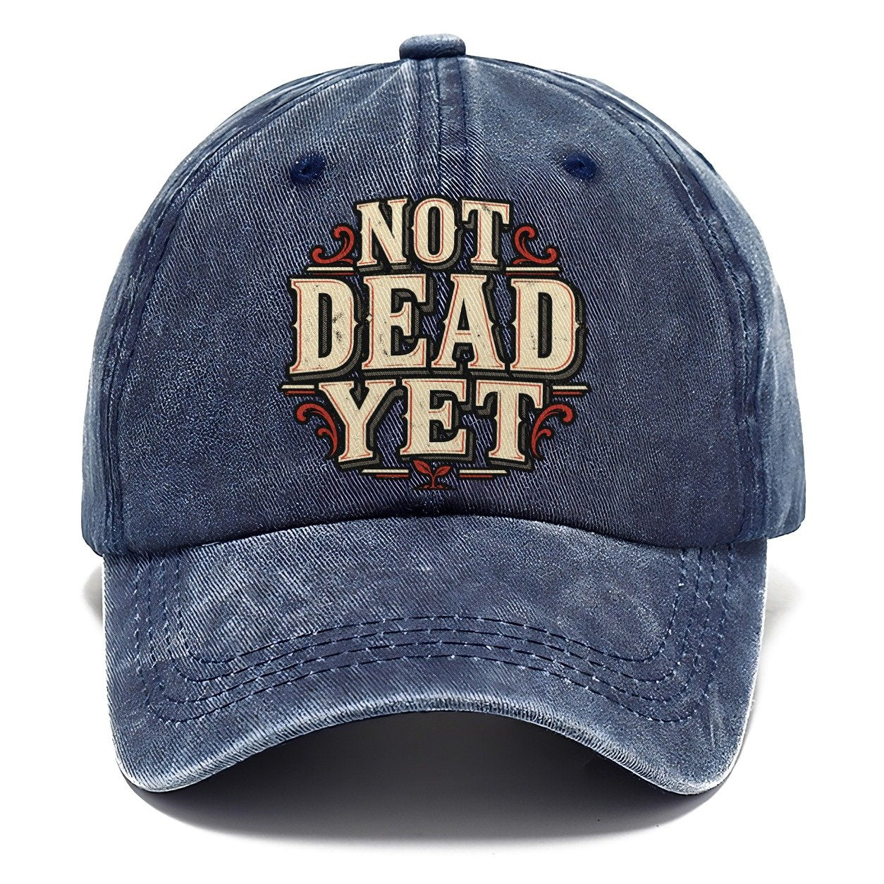 Not Dead Yet American Wit Classic Cap – Twilight Navy