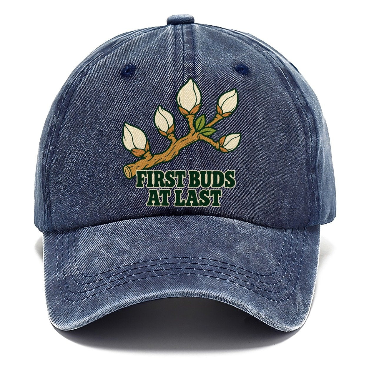 First Buds At Last Bonsai Classic Cap – Twilight Navy