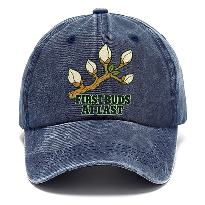 First Buds At Last Bonsai Classic Cap – Twilight Navy