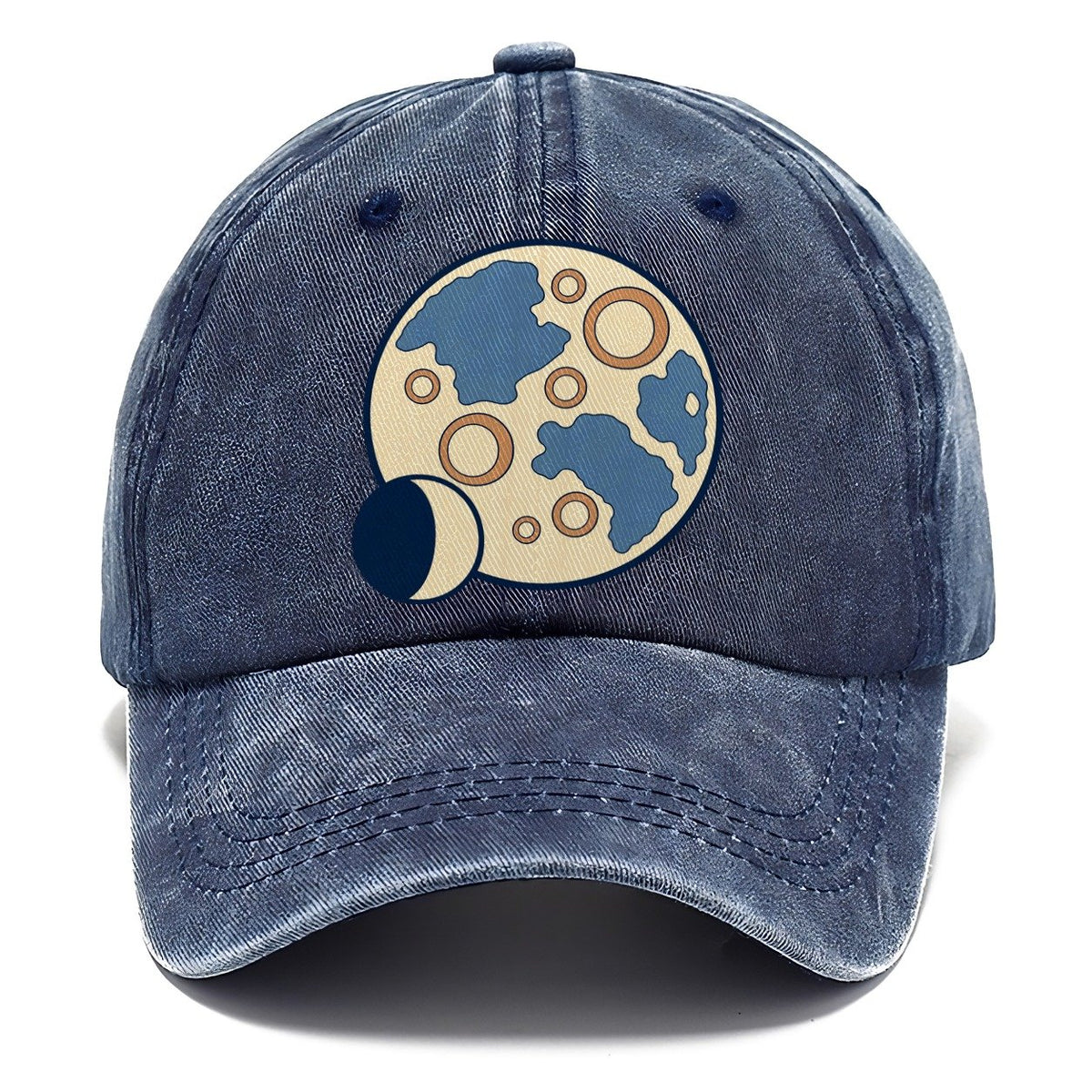 Lunar Surface Study Astronomy And Stargazing Classic Cap – Twilight Navy