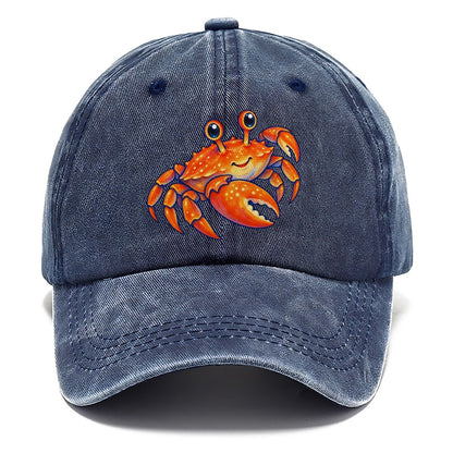 Crab Side Scuttle Sea Sprite Classic Cap – Twilight Navy