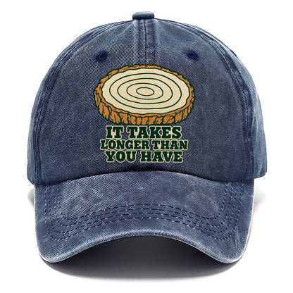 It Takes Longer Than You Have Bonsai Classic Cap – Twilight Navy