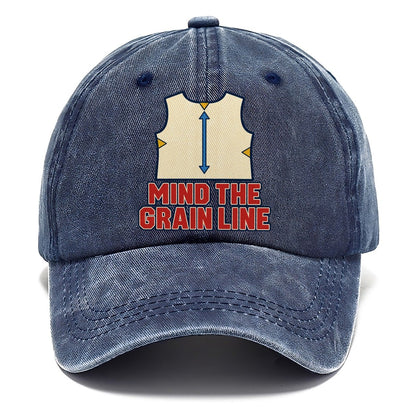 Mind The Grain Line Sewing And Quilting Classic Cap – Twilight Navy