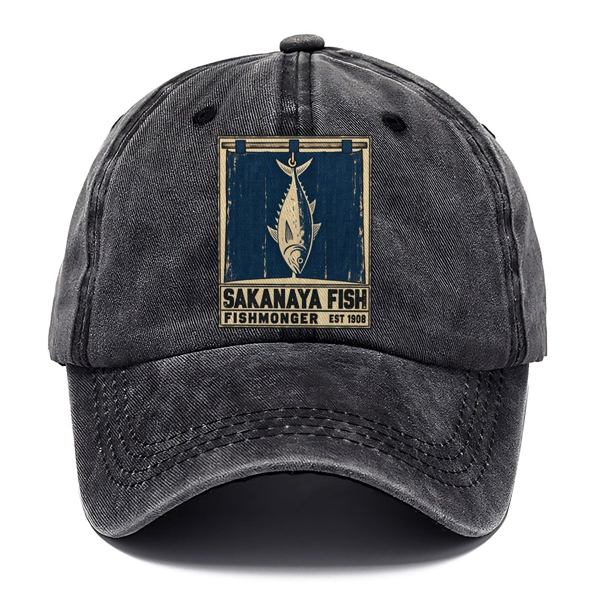 Sakanaya Fish Market Noren Trade Co Classic Cap – Graphite