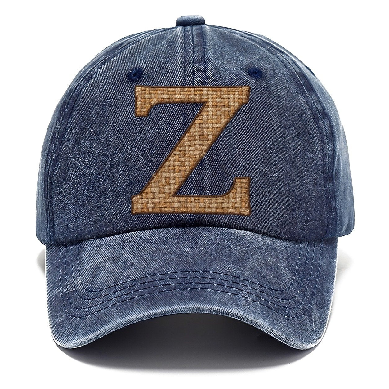 Woven Tweed Z Monogram Classic Cap – Twilight Navy