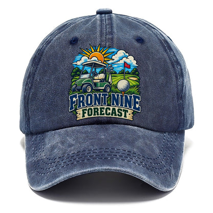 Front Nine Forecast Golf Life Classic Cap – Twilight Navy