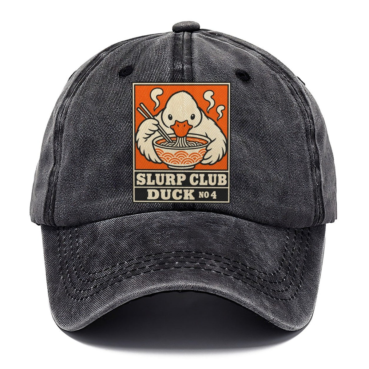 Duck Shio Slurp Club Classic Cap – Graphite