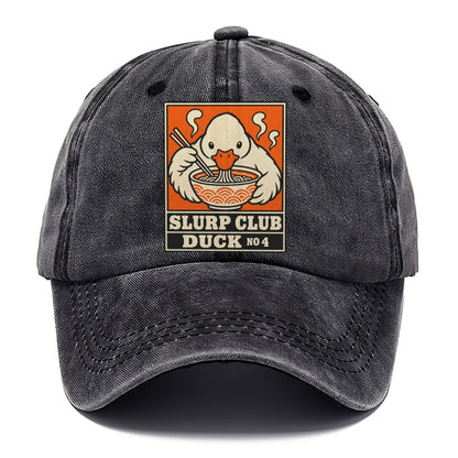 Duck Shio Slurp Club Classic Cap – Graphite