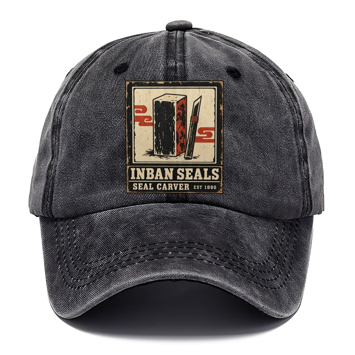 Inban Seal Carvers Noren Trade Co Classic Cap – Graphite