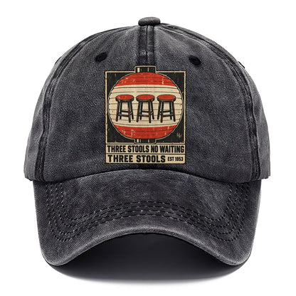 Three Stools Izakaya Rules Classic Cap – Graphite