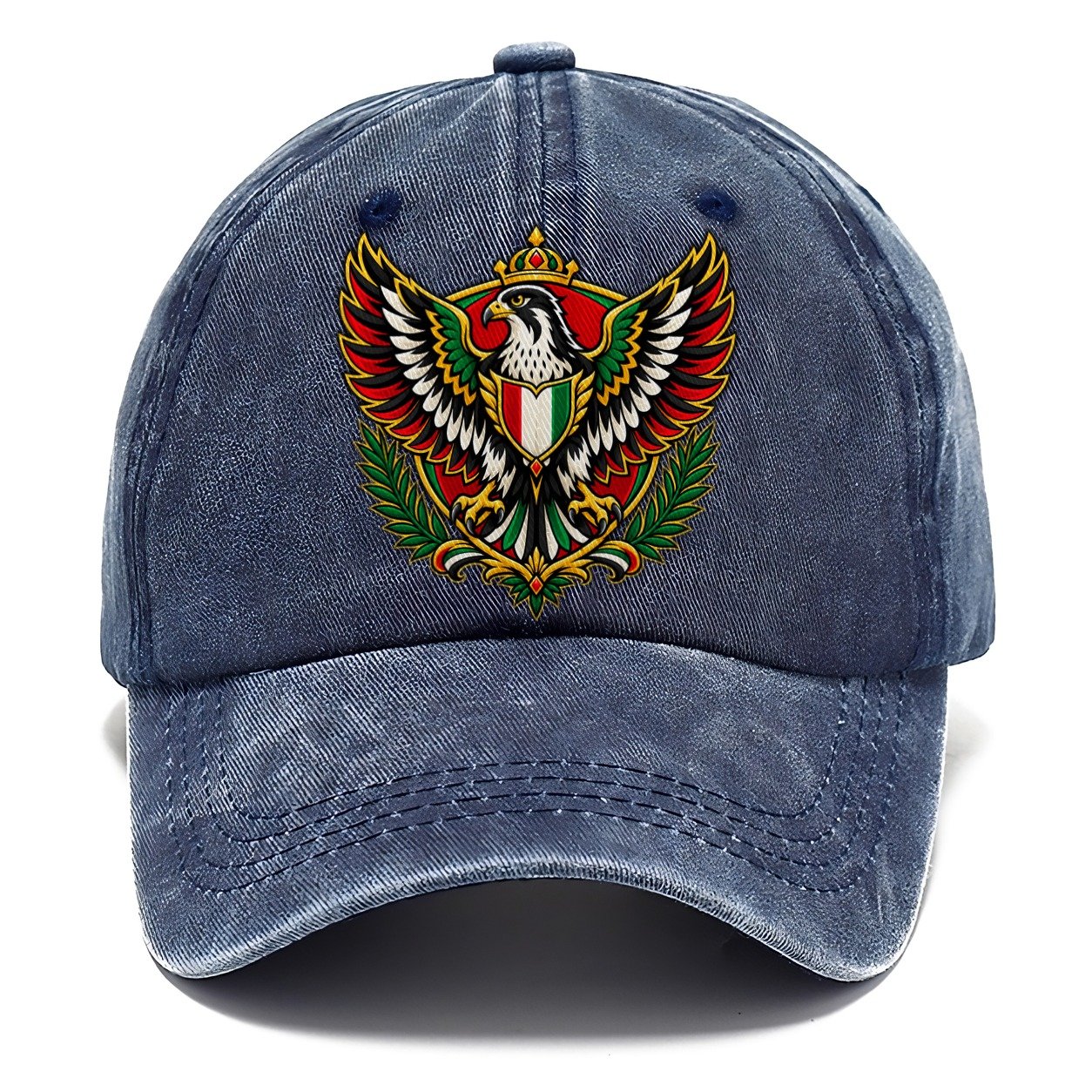 United Arab Emirates Heraldic Crest Country Logos Classic Cap – Twilight Navy