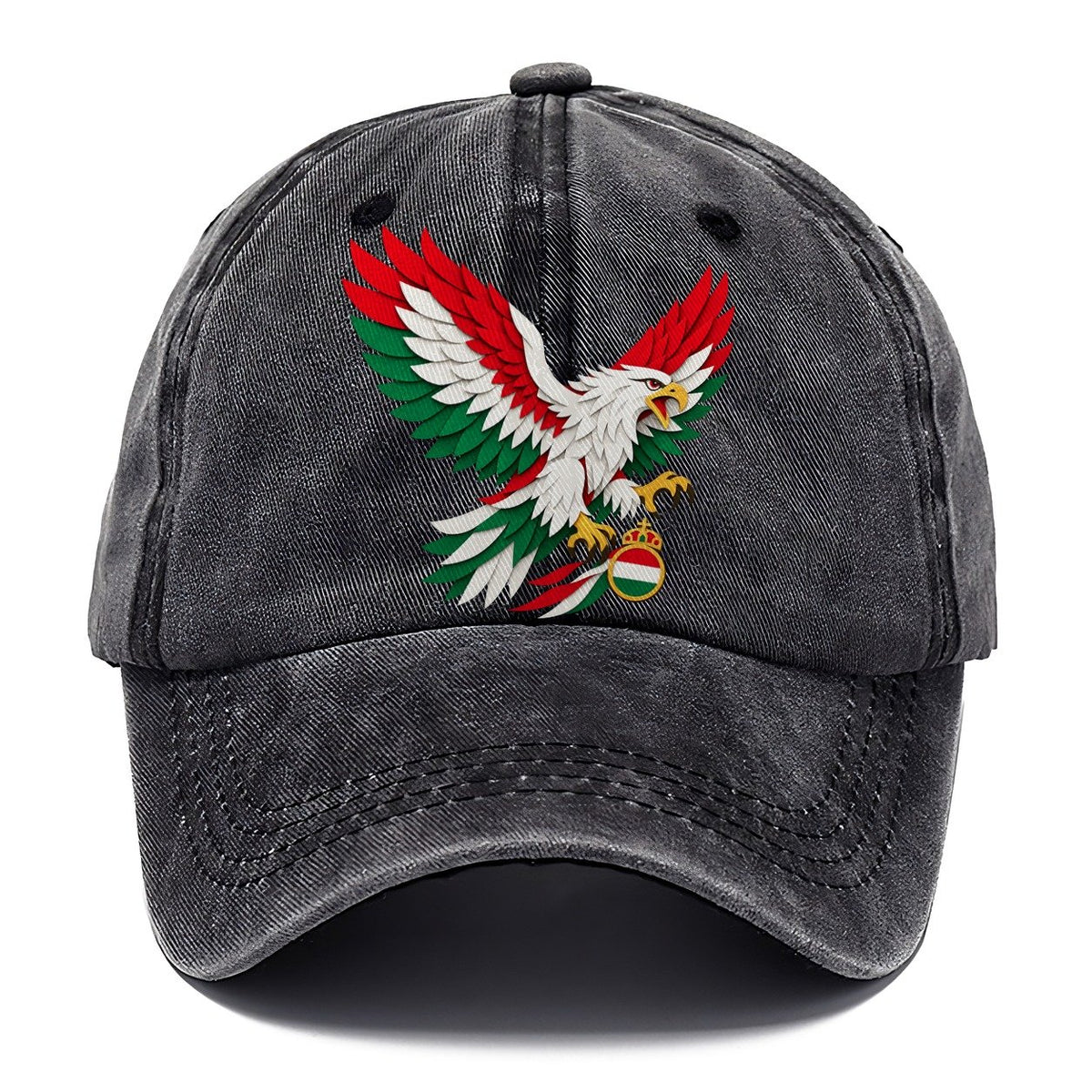 Cut-Paper Hungary Crest Classic Cap – Graphite