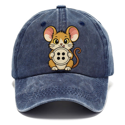 The Sewing Room Mouse Sewing And Quilting Classic Cap – Twilight Navy