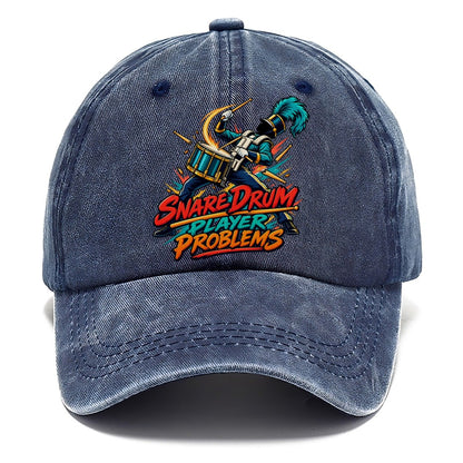 Snare Drum Player Problems Music Instruments Classic Cap – Twilight Navy