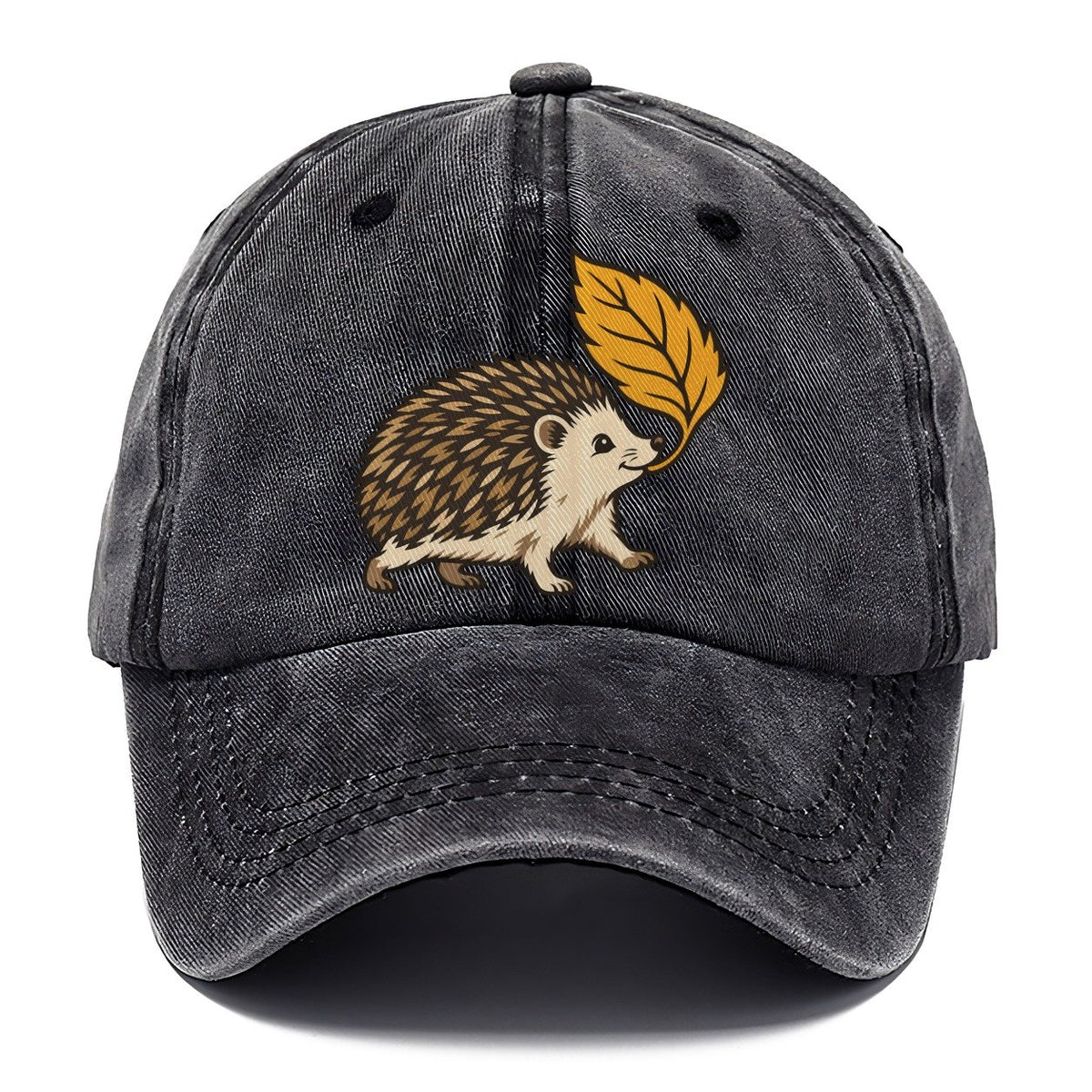 Hedgehog Leaf Carry Small Pet Logos Classic Cap – Graphite