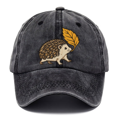 Hedgehog Leaf Carry Small Pet Logos Classic Cap – Graphite