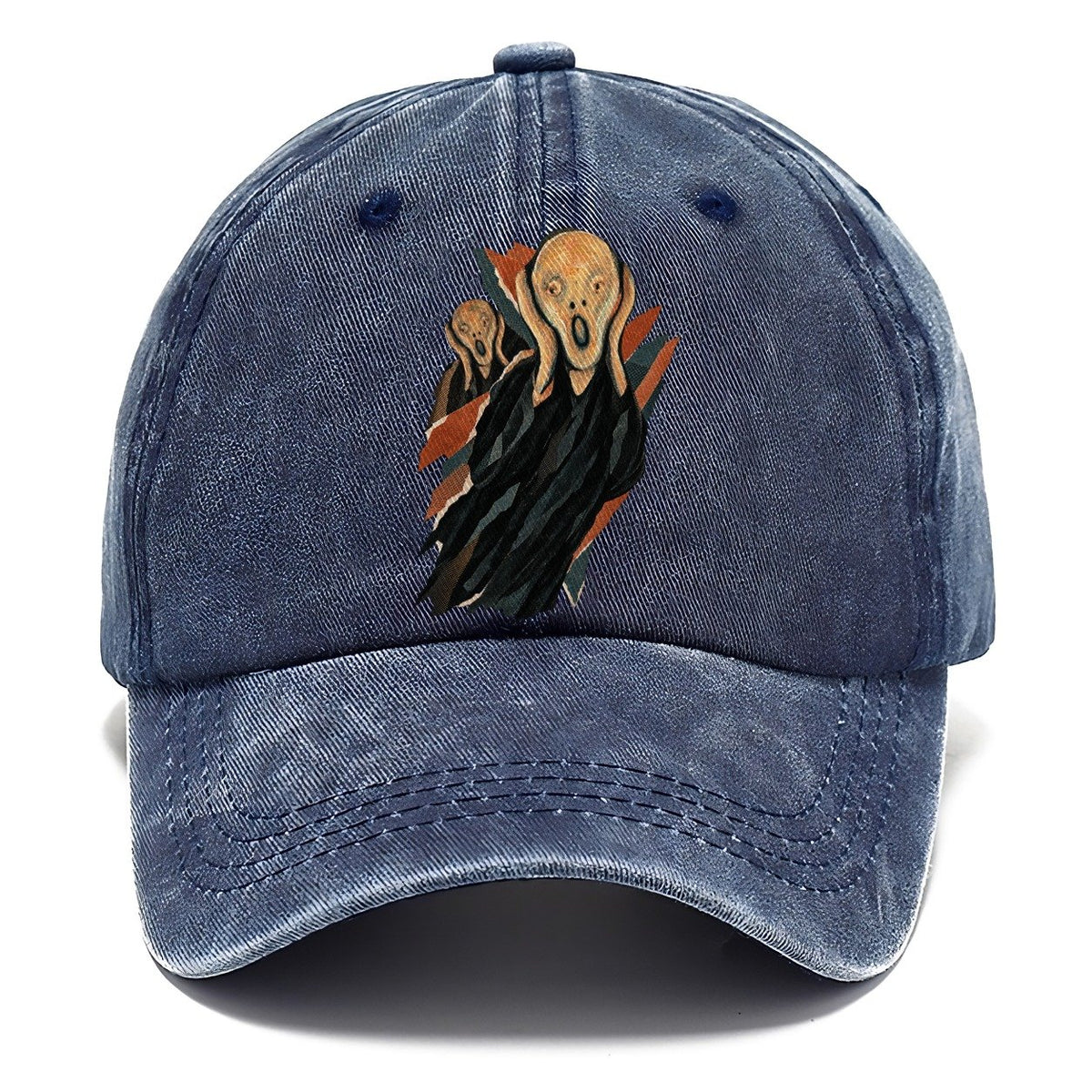 Kinetic Collage Scream Classic Cap – Twilight Navy
