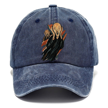 Kinetic Collage Scream Classic Cap – Twilight Navy