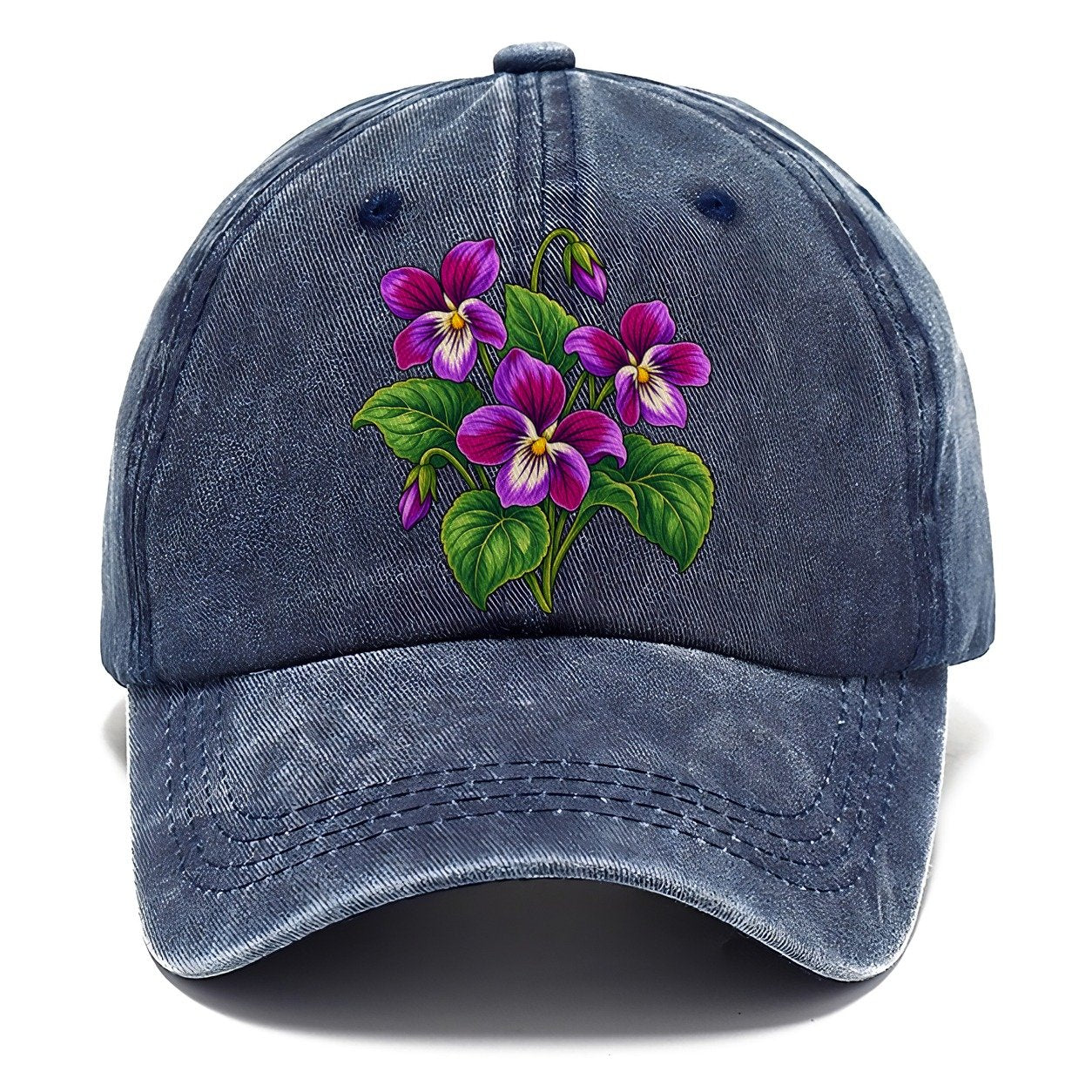 New Brunswick Purple Violet Canada Cultural Icons Classic Cap – Twilight Navy