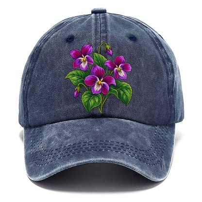 New Brunswick Purple Violet Canada Cultural Icons Classic Cap – Twilight Navy