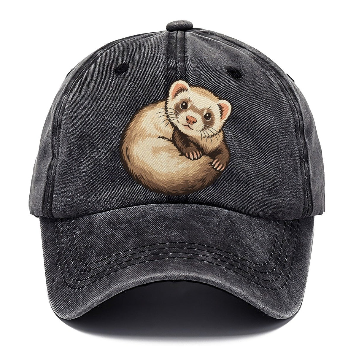 Ferret Loop Small Pet Logos Classic Cap – Graphite