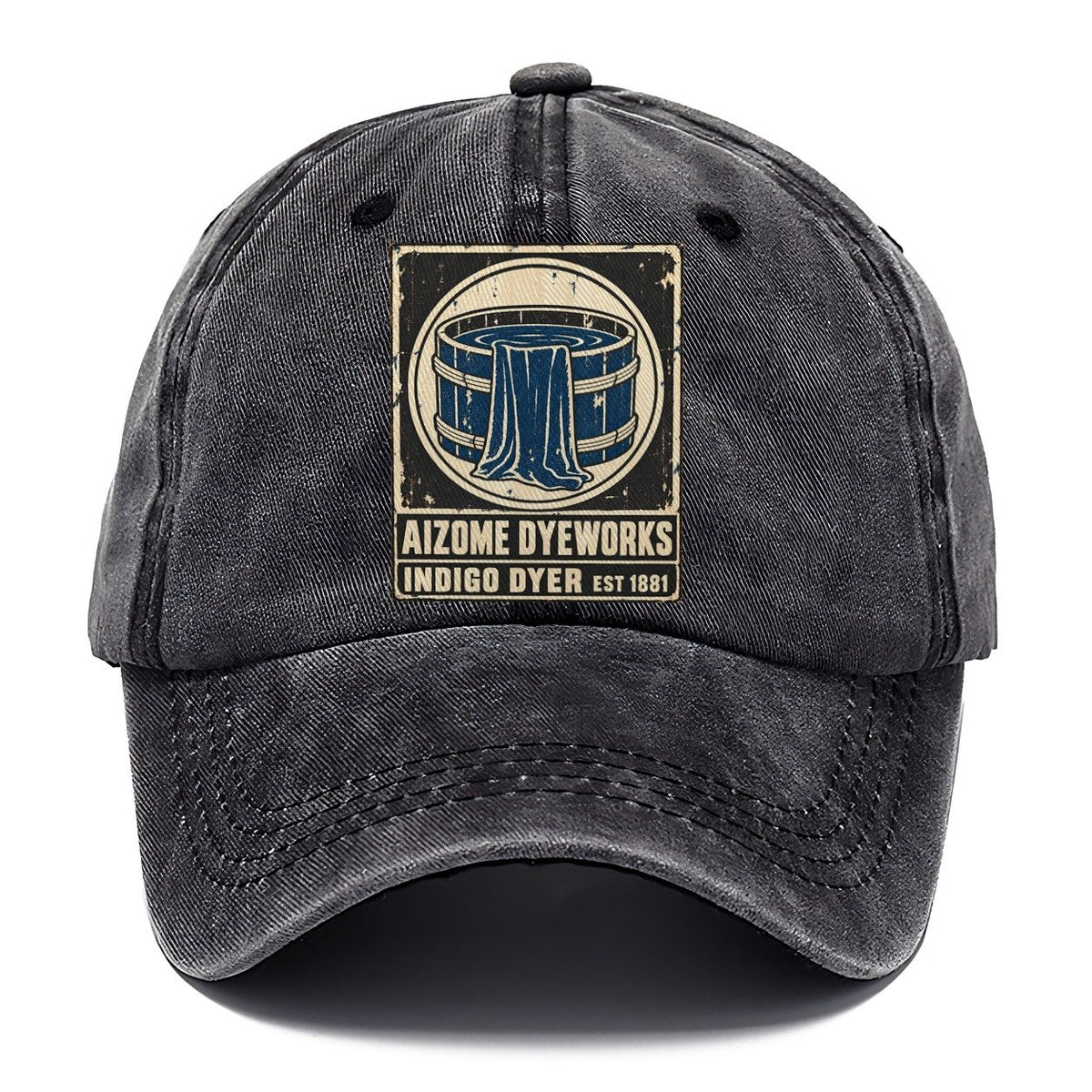 Aizome Dye House Noren Trade Co Classic Cap – Graphite