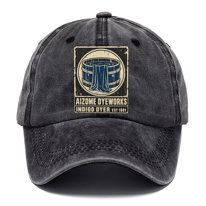Aizome Dye House Noren Trade Co Classic Cap – Graphite