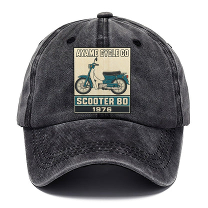 Ayame Scooter 80 Showa Speed Plates Classic Cap – Graphite