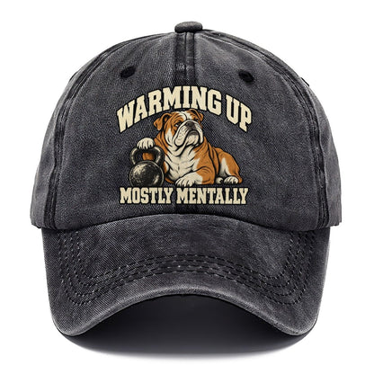 Bulldog Warmup Negotiations Character Club Classic Cap – Graphite