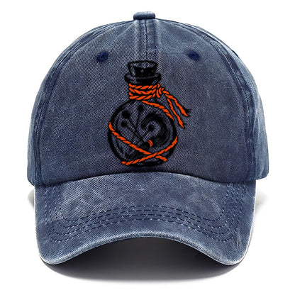 Cunning Folk Charm Bottle Witch Magic Classic Cap – Twilight Navy